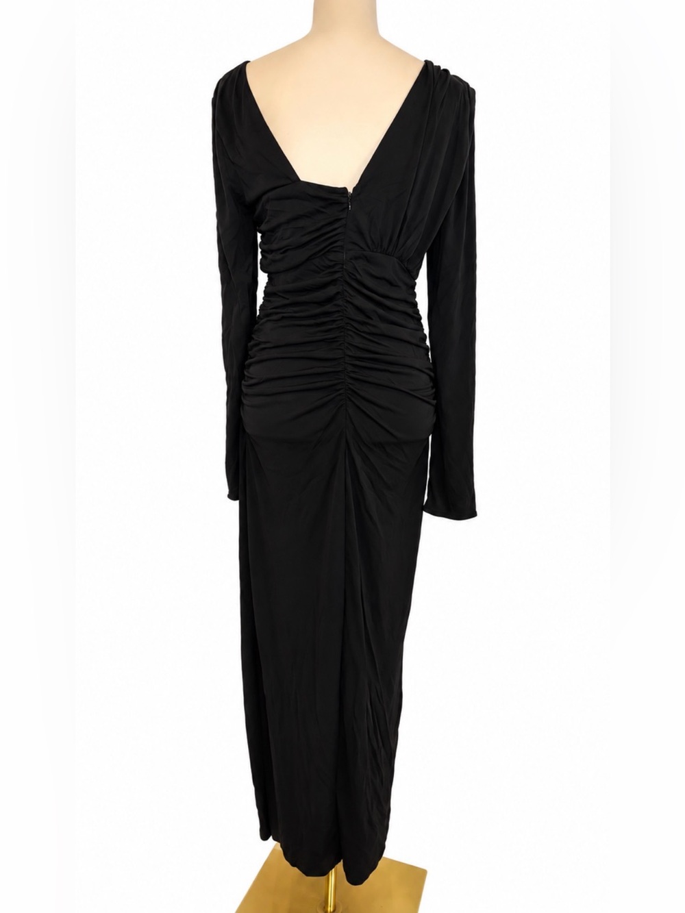 Zac Posen Asymmetrical Jersey Gown - Picture 12 of 13
